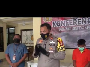 Pencuri Besi Tiang Monorel Kuningan Tukang Parkir, Beraksi 2 Jam