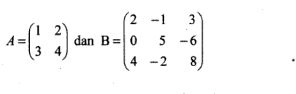 Pengertian matriks