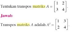 Pengertian matriks