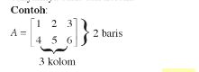 Pengertian Matriks, Notasi, Ordo, dan Transpose Lengkap Soalnya