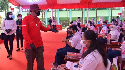 Upaya Vaksinasi 12.000 Pelajar Terus Dikebut