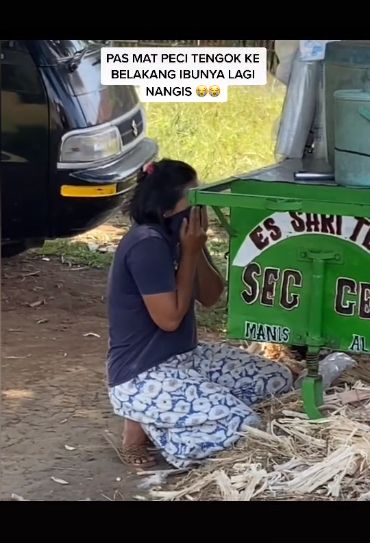 Viral Penjual Nangis Terharu Es Tebunya Ditawar Harga Rp 500 Ribu