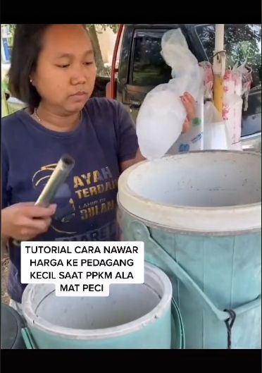 Viral Penjual Nangis Terharu Es Tebunya Ditawar Harga Rp 500 Ribu