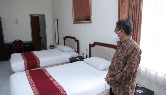 Wisma Kagama didedikasikan sebagai selter isolasi COVID-19 (dok. UGM)