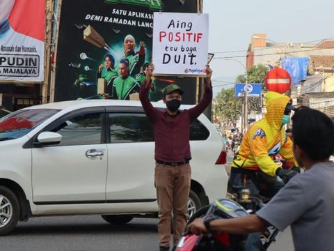 Barudak Majalaya Bandung Soroti PPKM Darurat