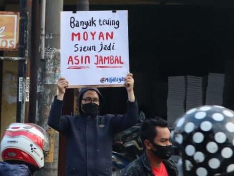 Barudak Majalaya Bandung Soroti PPKM Darurat
