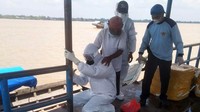 Aksi itu dilakukan karena pasien mengalami sesak napas.  