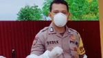 Aksi Polisi Gendong Pasien Suspek Corona Seberangi Sungai ke RS