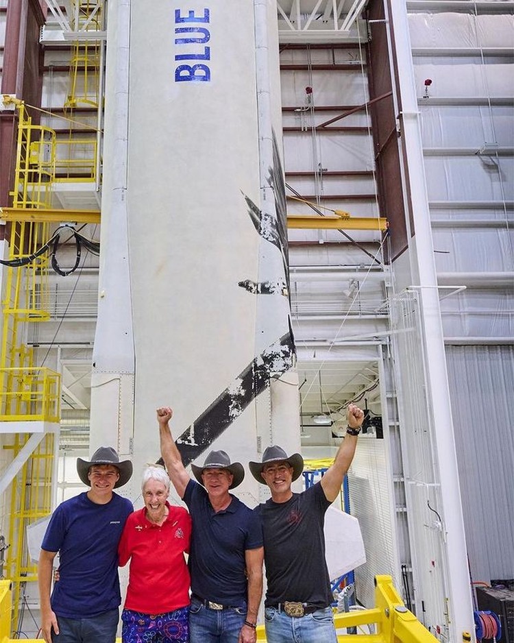 Blue Origin Bezos Flight