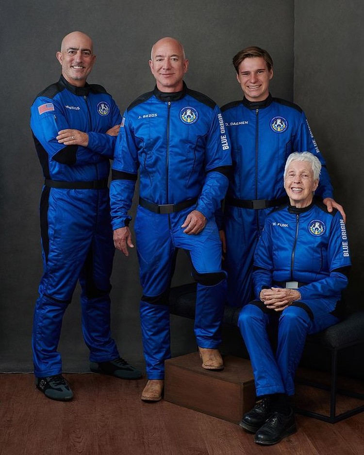Blue Origin Bezos Flight
