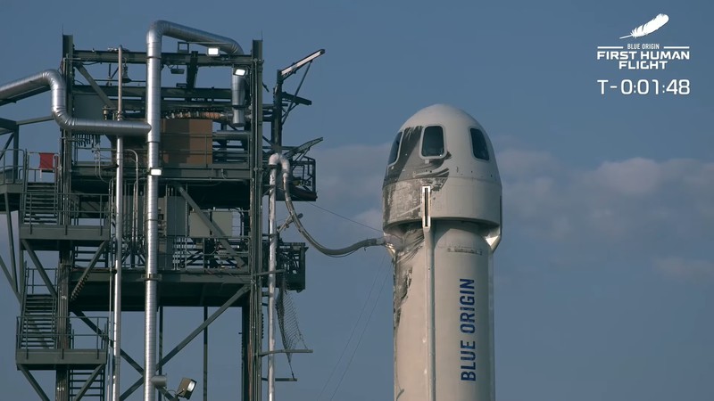 Blue Origin Bezos Flight