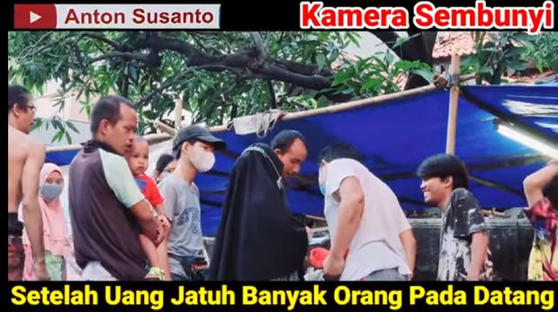 Dandan Jadi Pemulung, Ustaz Anton Susanto Beli Kambing Kurban Paling Besar