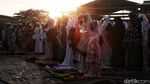 Khidmatnya Salat Idul Adha di Pesisir Utara Jakarta