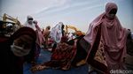 Khidmatnya Salat Idul Adha di Pesisir Utara Jakarta