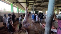 Pada hari pertama Idul Adha sudah akan ada 78 sapi dan 10 ekor kambing yang akan disembelih di RPH ini.  