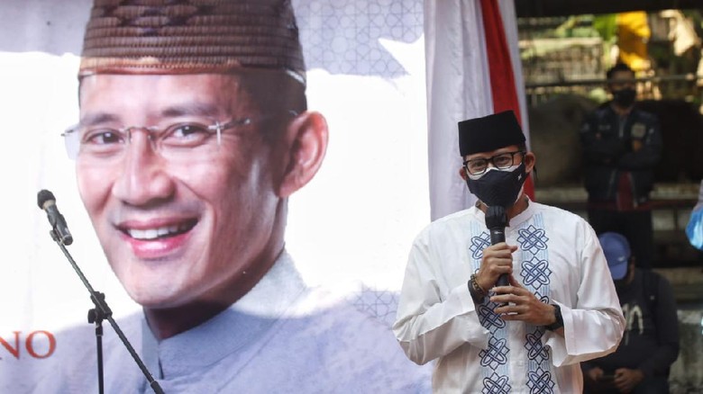 Menparekraf Sandiaga Uno Bagikan 1.000 Hewan Kurban ke 17 Provinsi