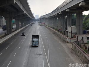 Lalin Keluar-Masuk Jabodetabek Via Tol Turun 40% Selama PPKM Darurat