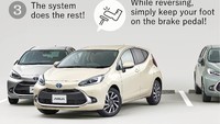 All-new Aqua juga mobil Toyota pertama yang menampilkan Comfort Pedal. Fitur ini bekerja jika pengemudi memilih Mode Power+, saat pedal gas dikendurkan akan menghasilkan gaya pengereman regeneratif, dan memperlambat mobil dengan mulus. Foto: Toyota