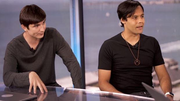Vlad Tenev dan Baiju Bhatt,  co-founder Robinhood.