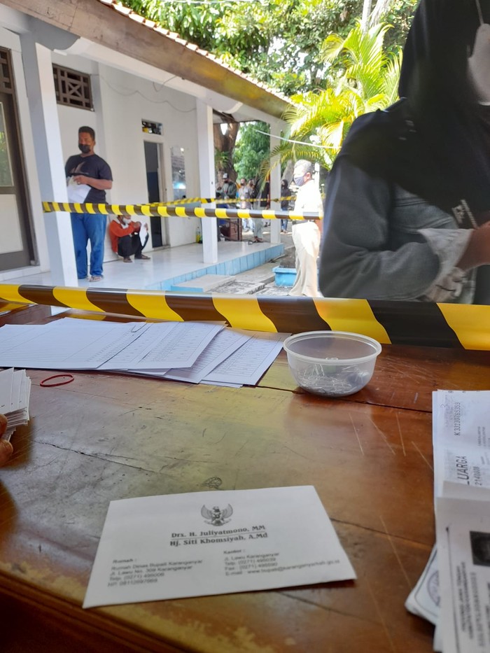 Amplop bansos Karanganyar bertulis nama istri bupati