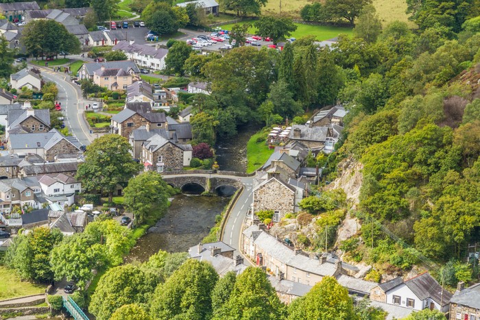 Desa Beddgelert di Wales