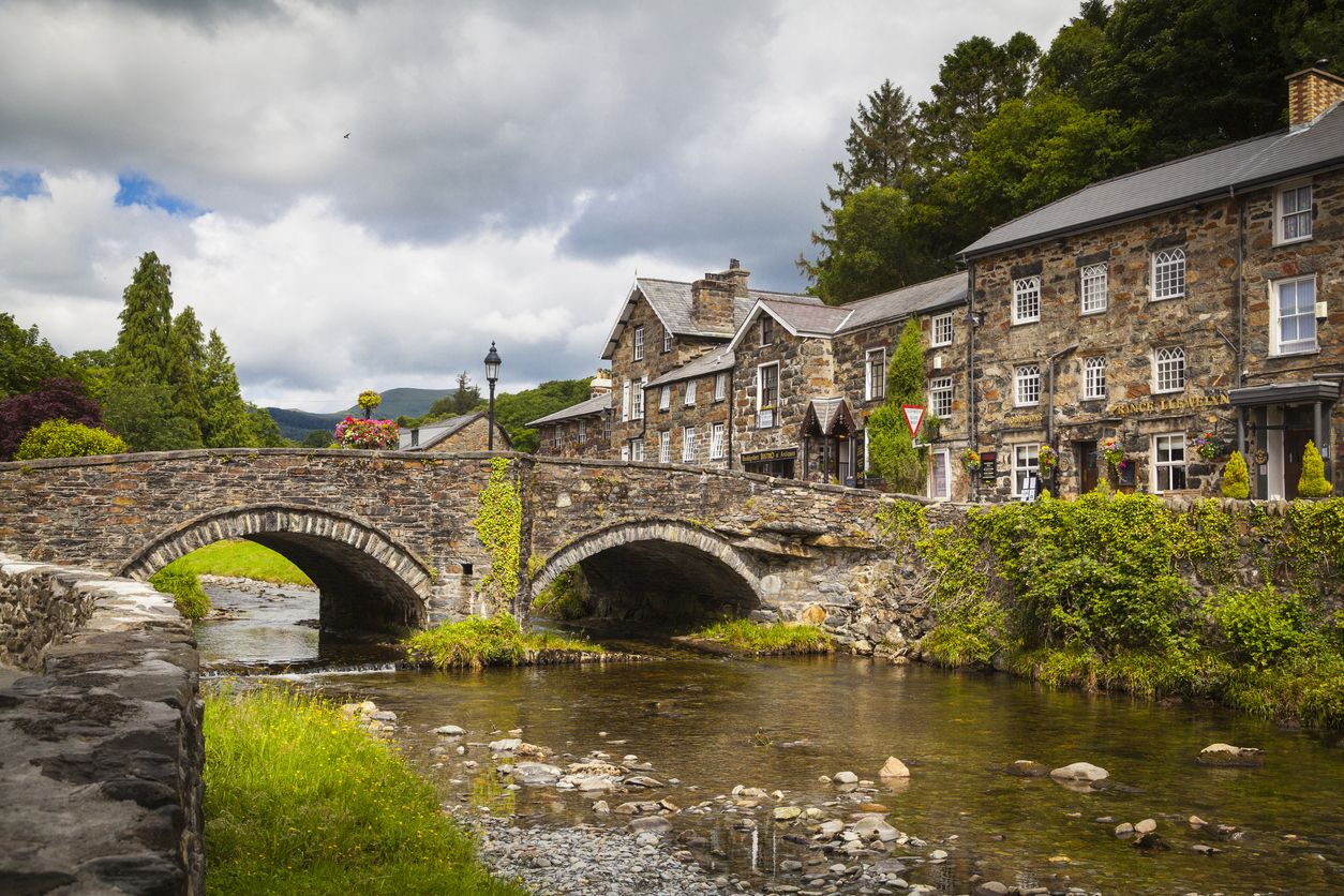 Desa Beddgelert di Wales