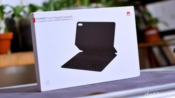 Huawei menyediakan keyboard case untuk MatePad 11. Foto: Adi Fida Rahman/detikINET