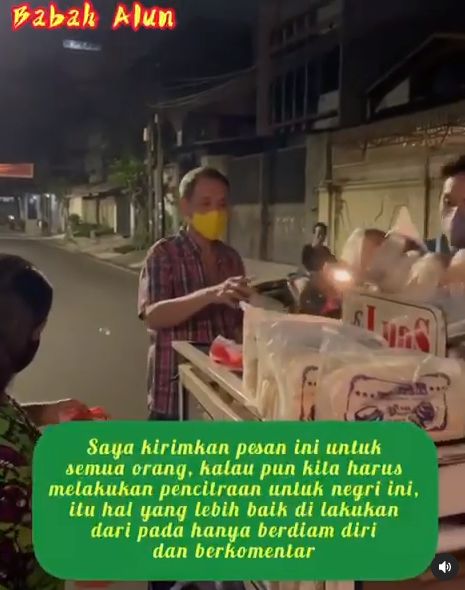 Dermawan! 5 Kebaikan Jusuf Hamka saat Borong Makanan dari Pedagang saat PPKM
