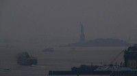 Diduga penyebabnya berasal dari kebakaran hutan yang melebar di wilayah barat Amerika Serikat. AP Photo/Julie Jacobson  