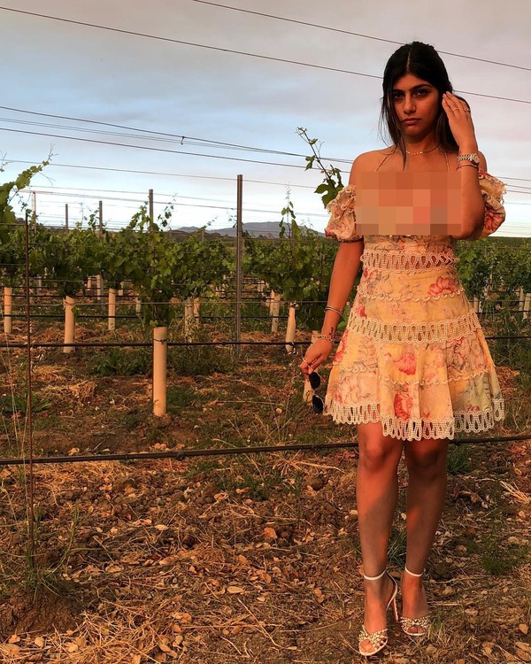 Mia juga liburan ke The Napa Valley, Amerika Serikat untuk wisata wine. (Instagram/Miakhalifa)