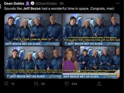 Roket Jeff Bezos Ditertawakan Mirip Kemaluan