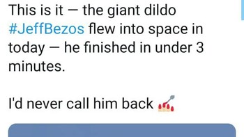 Ada yang menyamakan dengan dildo raksasa. Foto: dok Internet  