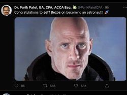 Roket Jeff Bezos Ditertawakan Mirip Kemaluan