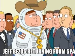 Roket Jeff Bezos Ditertawakan Mirip Kemaluan