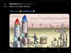 Roket Jeff Bezos Ditertawakan Mirip Kemaluan