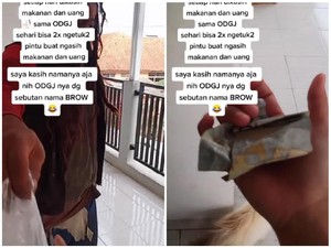 Salut! Walaupun Hilang Akal, ODGJ Ini Senang Berbagi Makanan
