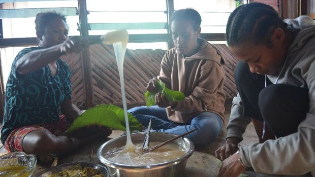 Papeda daun jati