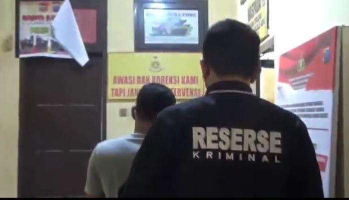 Pelaku pencabulan anak ditangkap polisi. (Dok Polres Tanjungbalai)