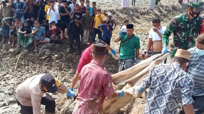 Penemuan mayat dalam karung di Aceh Timur (dok. Polisi)