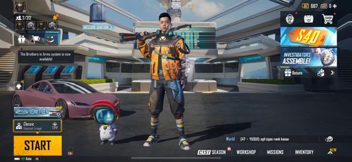 PUBG Mobile Rich Brian