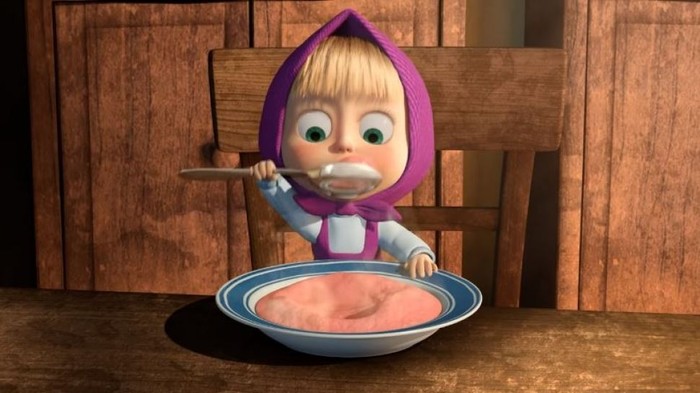 Viral di TikTok, Bubur Pink Masha and the Bear Laris Manis di Toko Online