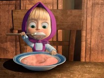 Lirik Lagu OST Masha and The Bear Viral Versi Remix Thailand dan Terjemahannya