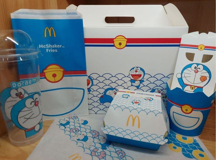 Bukan BTS Meal, Ini Doraemon Meals McD yang Menggemaskan
