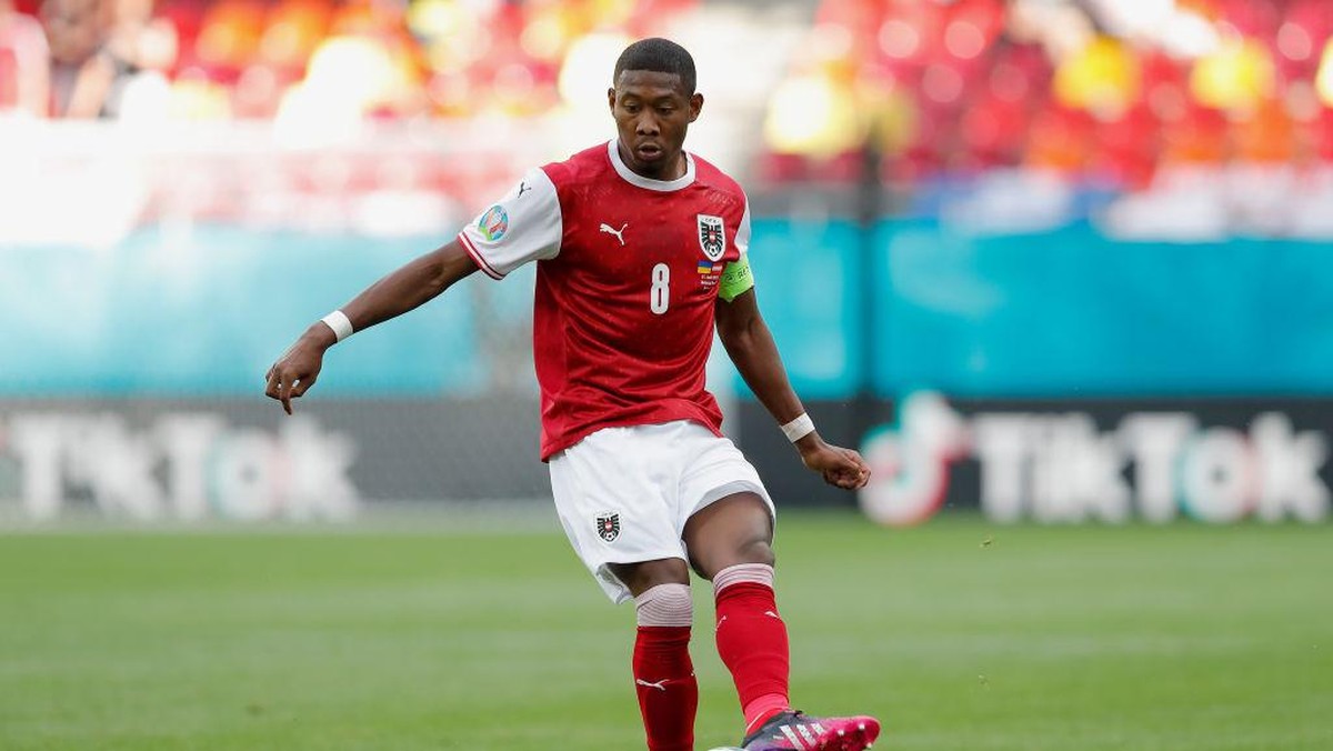 David Alaba ditantang berikan banyak gelar untuk Real Madrid (Getty Images/Robert Ghement - Pool)
