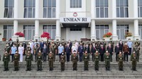 Kegiatan ini juga dihadiri Rektor UNHAN RI, Laksamana Madya TNI Prof. Dr. Ir. Amarulla Octavian, S.T. 