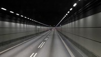 Jembatan ini membentang sepanjang 8 Km, lalu perlahan akan turun ke bawah masuk ke dalam terowongan bawah laut. Untuk terowongannya sendiri punya jarak sejauh 4 km. (Getty Images/iStockphoto/ferrantraite)