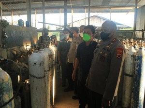 Krisis Oksigen Sejumlah RS di Jayapura, Kapolda Papua Cek Pendistribusian