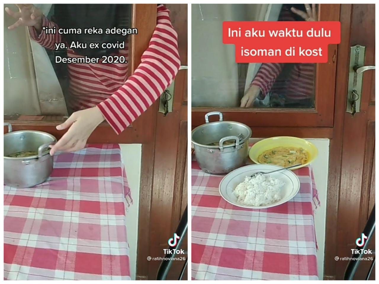 Kisah Isoman Anak Kos yang Harus Ambil Makanan Lewat Celah Jendela