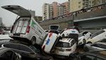 Dahsyatnya Banjir China: Mobil Hanyut di Jalanan, Tumpang-tindih Tak Karuan