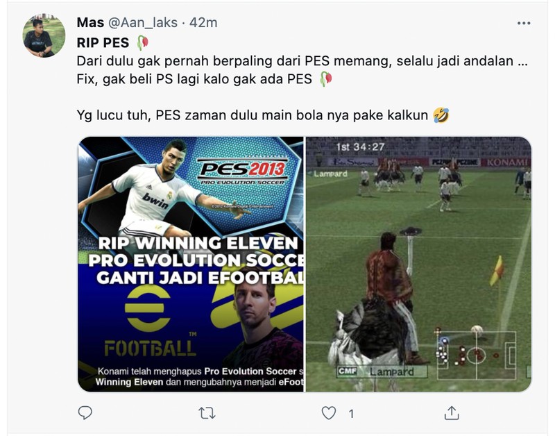 PES Ganti eFootball